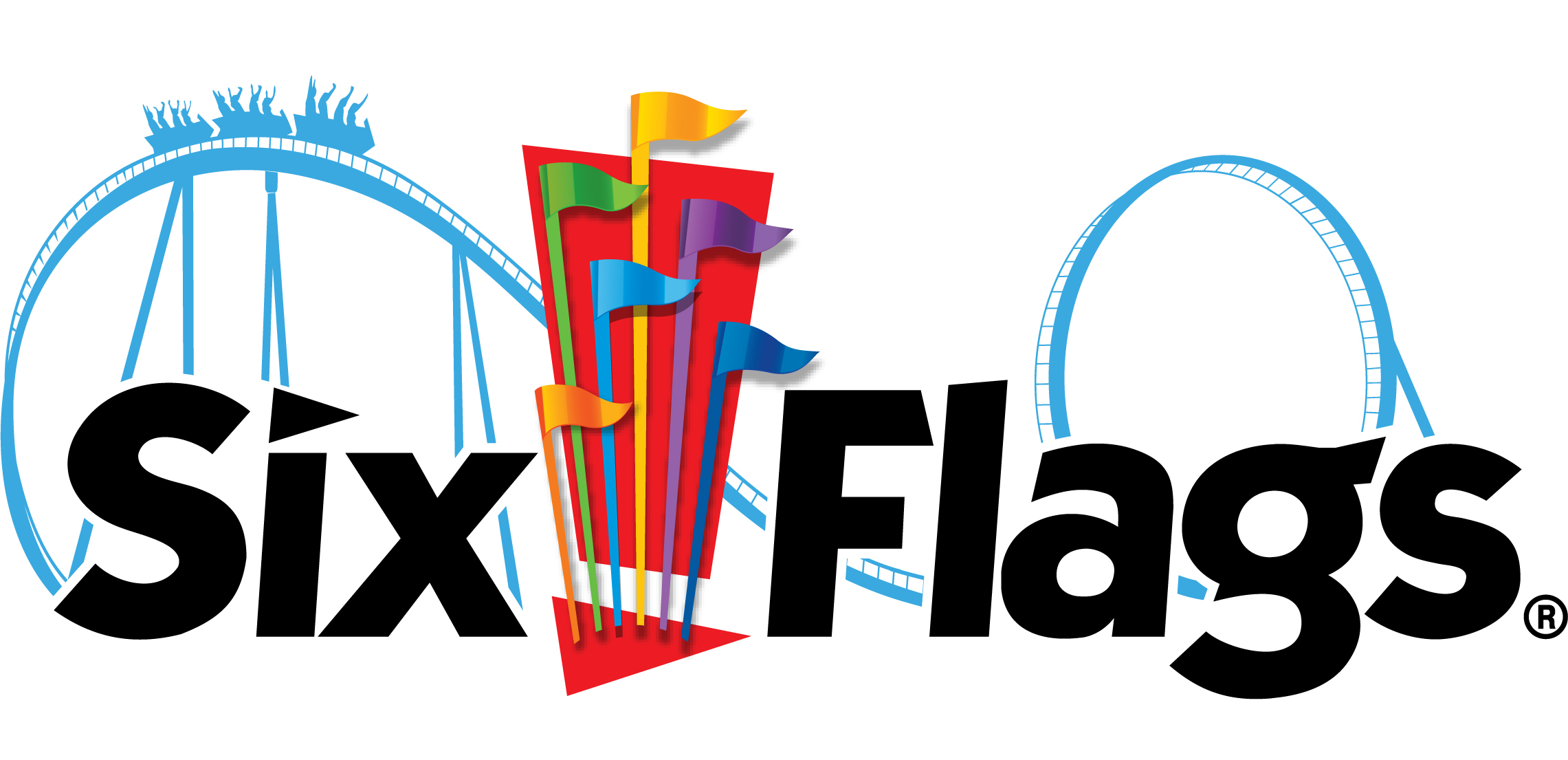 six flags logo